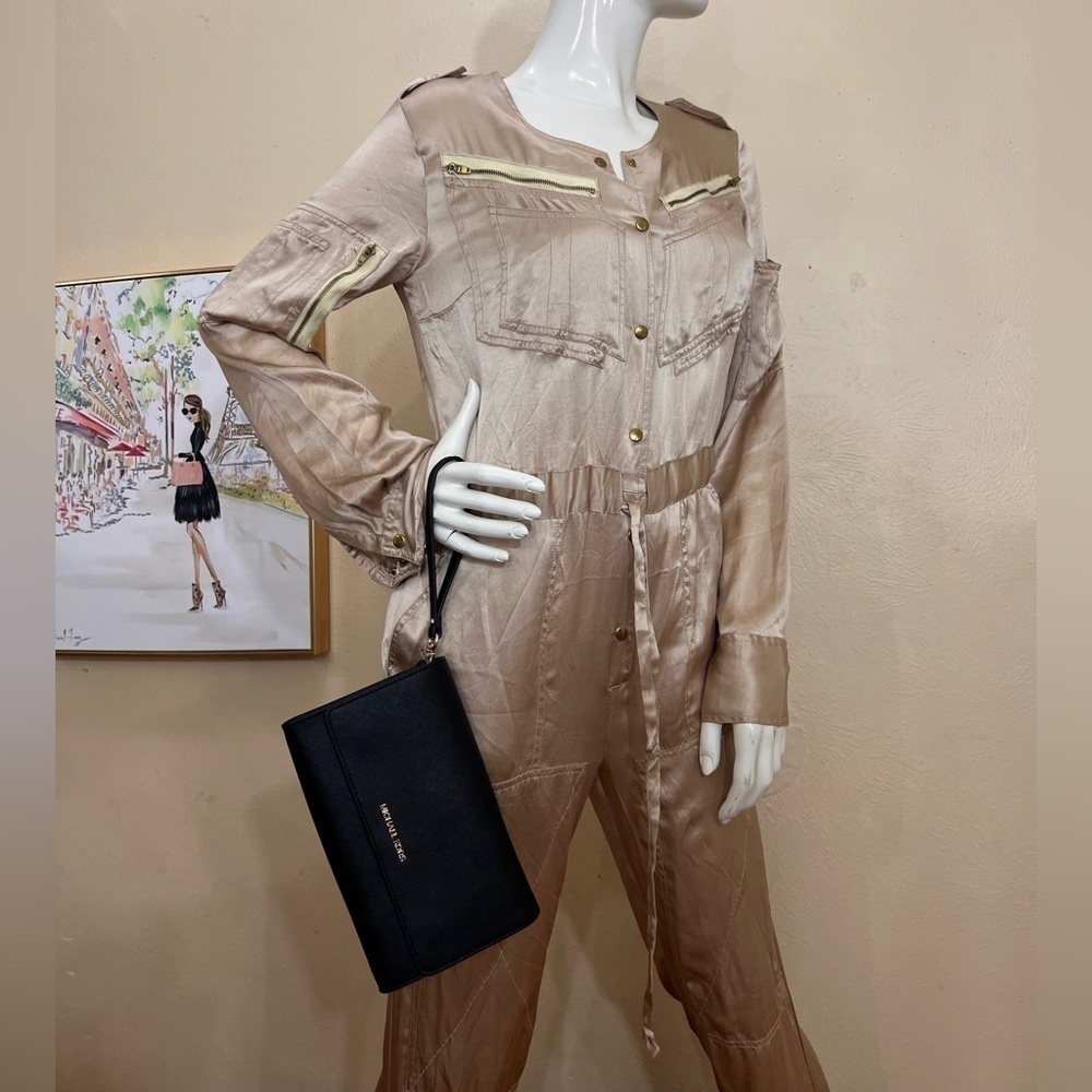 MICHAEL KORS Saffiano Leather 3-in-1 Crossbody. Jet Set Travel bag NWT - Picture 2 of 15